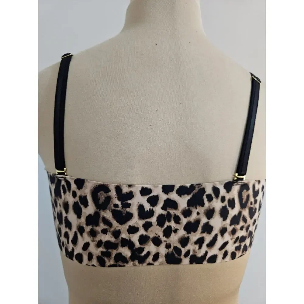 Victoria's Secret Multiway‎ Bra Animal Print Size Womens Large Wireless